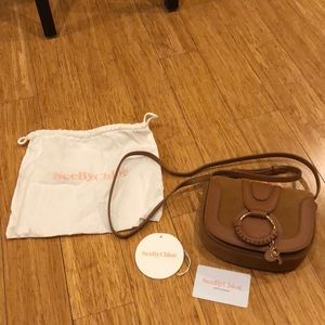 See by Chloe Hana Suede and Leather Crossbody